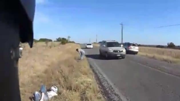 Un conducteur percute une moto: « Je m’en fous » Eric Sanders, vidéo, moto, Texas