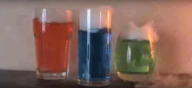 Astuce: faire des cocktails fumants facilement cocktail neige carbonique