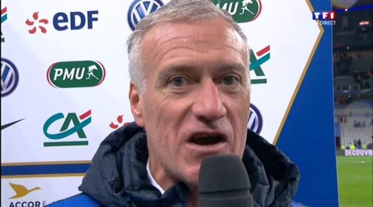 La gaffe de Didier Deschamps sur le départ de Christian Jeanpierre Didier Deschamps, Christian Jeanpierre
