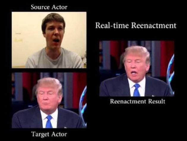 Face2Face, le logiciel qui modifie les expressions du visage en temps réel modifier, expressions, video