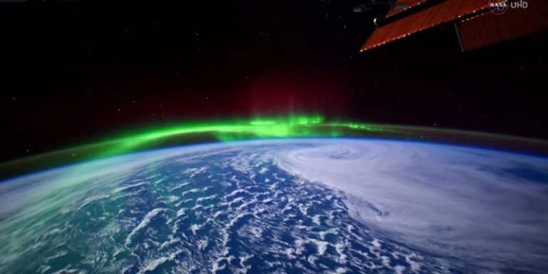 Des aurores boréales filmées en ultra-haute définition par la NASA Aurores polaires prises depuis l'ISS (NASA)