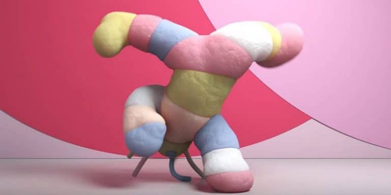 Des danseurs aux costumes étranges dans une publicité déjantée Danse, Motion capture, Effets