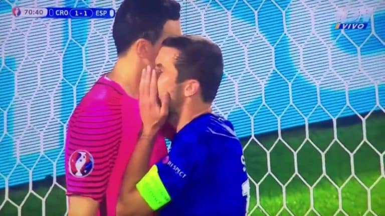 Sans jouer, Luka Modric est décisif contre l’Espagne Penalty de Sergio Ramos lors du match Croatie-Espagne