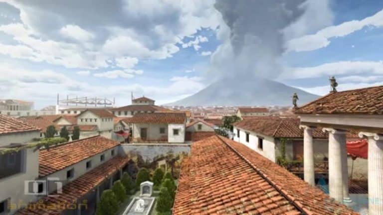 Revivez catastrophe de Pompéi comme si vous y étiez Pompéi, destruction Vésuve, video