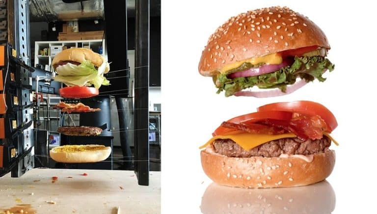 Dans les coulisses de la pub pour le hamburger parfait Publicité hamburger