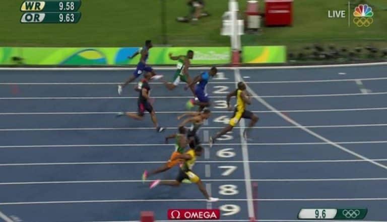 Usain Bolt de nouveau champion olympique sur 100 m ! Usain Bolt, 100 m, Rio