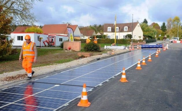 La Normandie inaugure la première route solaire au monde Route solaire de Tourouvre