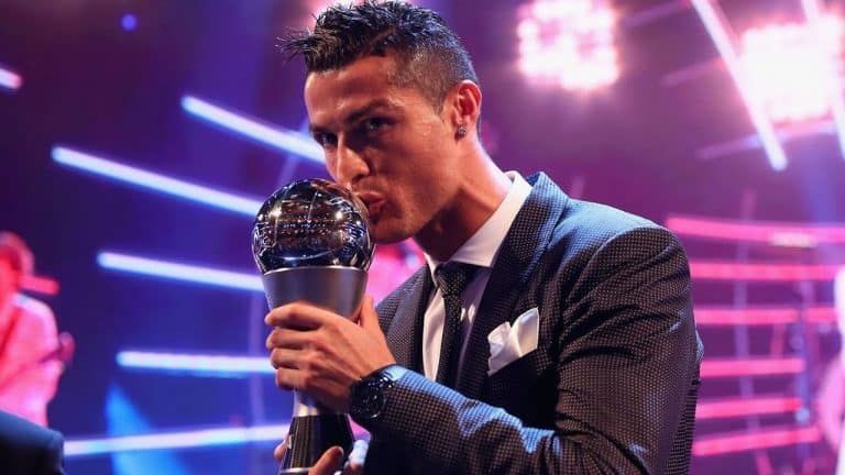 Cristiano Ronaldo élu meilleur joueur de l’année 2017