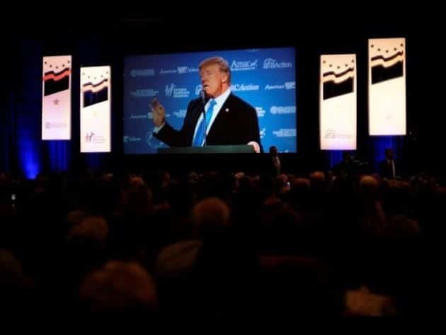 La campagne de réélection de Donald Trump a permis de récolter 10 millions de dollars