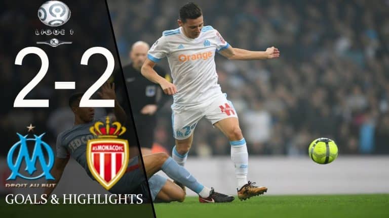 Marseille vs Monaco : 2-2, revivez les buts de la rencontre !