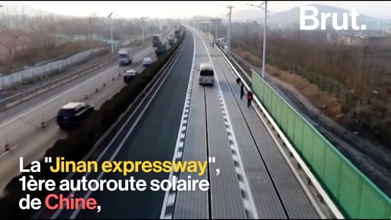 La Chine inaugure la Jinan Expressway, sa première autoroute solaire