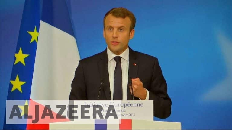 Emmanuel Macron a établi les options du Royaume-Uni sur le Brexit
