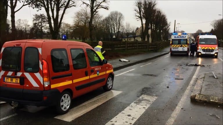 Loudéac : un grave accident blesse lourdement deux personnes
