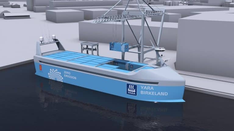 Yara Birkeland : le premier porte-conteneurs 100 % électrique !