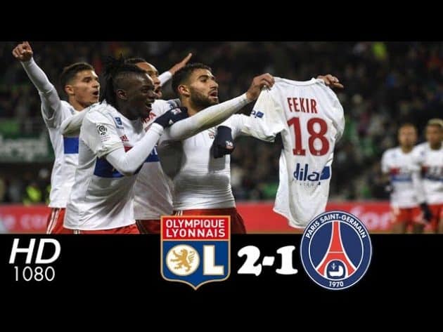 Le PSG malmené par Lyon : 2 buts à 1 pour les Sudistes !