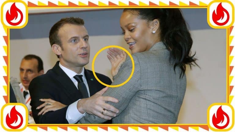 Rihanna a donné un coup de main à Emmanuel Macron