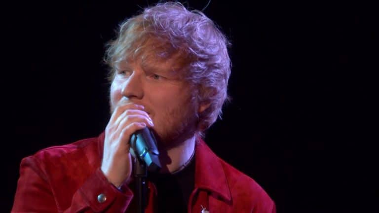 Ed Sheeran : le titre Supermarket Flowers magistralement repris durant un concert !