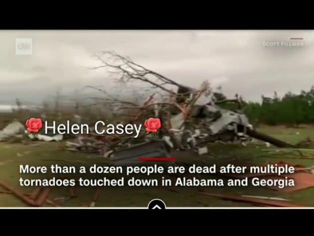 Au moins 23 morts après les tornades en Alabama et en Géorgie