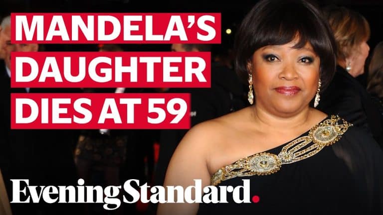 Décès tragique de la fille de Nelson Mandela, âgée de 59 ans