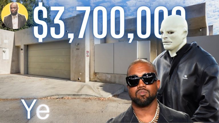 L’ancienne maison de Kanye West à Hollywood Hills est mise en vente