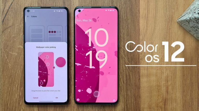 Oppo lance un skin Android 12 personnalisé via ColorOS 12