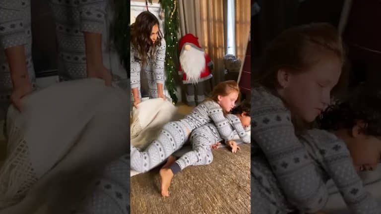 Jessica Alba a partagé une vidéo hilarante dans les coulisses du tournage de ses vacances en famille