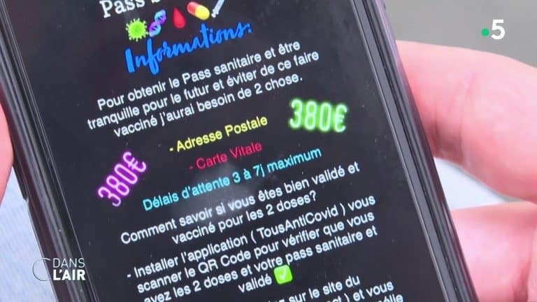 Des centaines de milliers de faux passe sanitaire identifiés par la police française